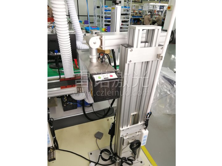 流水线式 汽车电子模块激光打标