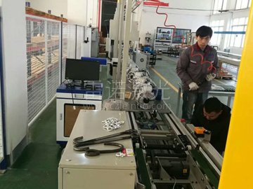 新能源电机激光打标