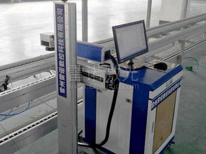 新能源电机激光打标