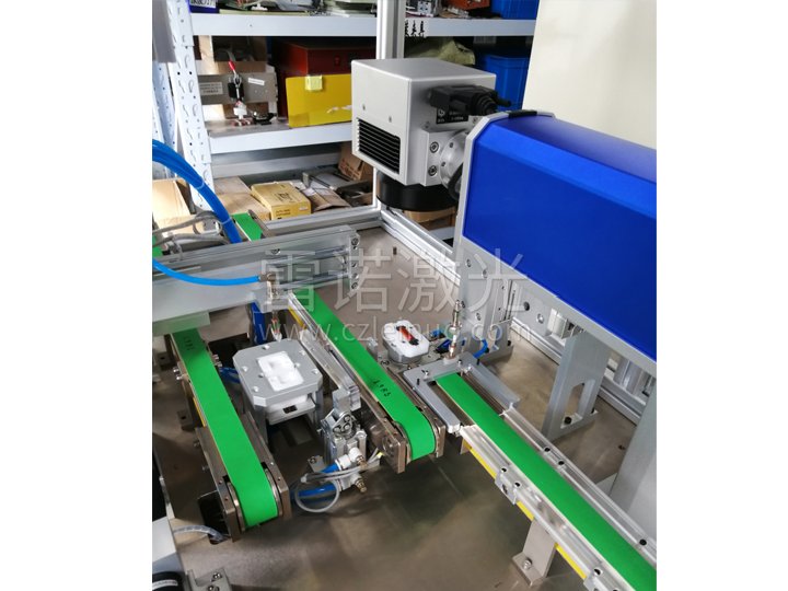 检测+激光打标 工作站